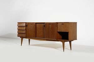 MANIFATTURA ITALIANA : Credenza  - Asta DESIGN E ARTI DECORATIVE DEL NOVECENTO - Associazione Nazionale - Case d'Asta italiane