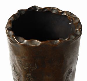 BRAGALINI ANGELO (1913 - 1994) : Cinque vasi  - Asta DESIGN E ARTI DECORATIVE DEL NOVECENTO - Associazione Nazionale - Case d'Asta italiane