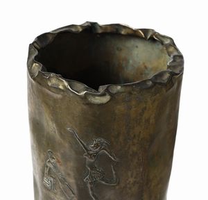 BRAGALINI ANGELO (1913 - 1994) : Cinque vasi  - Asta DESIGN E ARTI DECORATIVE DEL NOVECENTO - Associazione Nazionale - Case d'Asta italiane