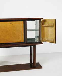MANIFATTURA ITALIANA : Mobile bar razionalista  - Asta DESIGN E ARTI DECORATIVE DEL NOVECENTO - Associazione Nazionale - Case d'Asta italiane