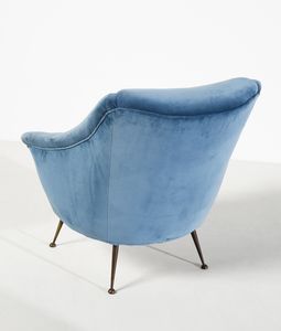 FRATELLI MINOTTI : Coppia di poltrone  - Asta DESIGN E ARTI DECORATIVE DEL NOVECENTO - Associazione Nazionale - Case d'Asta italiane