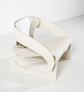 COLOMBO JOE (1930 - 1971) : Poltrona mod. 4801 per Kartell, Milano  - Asta DESIGN E ARTI DECORATIVE DEL NOVECENTO - Associazione Nazionale - Case d'Asta italiane