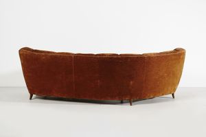 PONTI GIO (1891 - 1979) : Divano per Casa & Giardino, Milano  - Asta DESIGN E ARTI DECORATIVE DEL NOVECENTO - Associazione Nazionale - Case d'Asta italiane