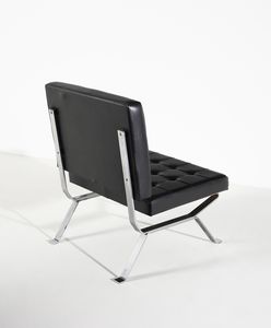 RINALDI GASTONE (1920 - 2006) : Coppia di poltrone mod. Dione per Rima, Italia  - Asta DESIGN E ARTI DECORATIVE DEL NOVECENTO - Associazione Nazionale - Case d'Asta italiane