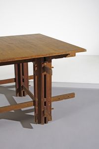 RIVADOSSI GIUSEPPE (n. 1935) : Tavolo  - Asta DESIGN E ARTI DECORATIVE DEL NOVECENTO - Associazione Nazionale - Case d'Asta italiane