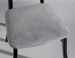 MANGIAROTTI ANGELO (1921 - 2012) : Sei sedie della serie Programma S11 per Sorgente Del Mobile, Cant  - Asta DESIGN E ARTI DECORATIVE DEL NOVECENTO - Associazione Nazionale - Case d'Asta italiane