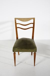 MOBILI D'ARTE SCREMIN : Sei sedie, Belluno  - Asta DESIGN E ARTI DECORATIVE DEL NOVECENTO - Associazione Nazionale - Case d'Asta italiane