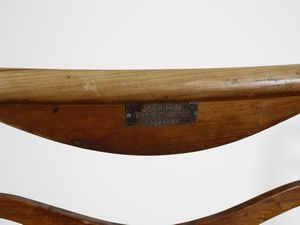 MOBILI D'ARTE SCREMIN : Sei sedie, Belluno  - Asta DESIGN E ARTI DECORATIVE DEL NOVECENTO - Associazione Nazionale - Case d'Asta italiane