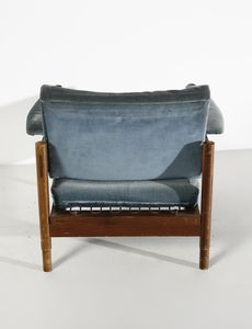 MANIFATTURA ITALIANA : Coppia di poltrone  - Asta DESIGN E ARTI DECORATIVE DEL NOVECENTO - Associazione Nazionale - Case d'Asta italiane