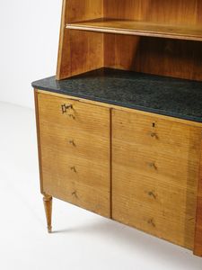 MOBILI D'ARTE SCREMIN : Credenza con alzata, Belluno  - Asta DESIGN E ARTI DECORATIVE DEL NOVECENTO - Associazione Nazionale - Case d'Asta italiane