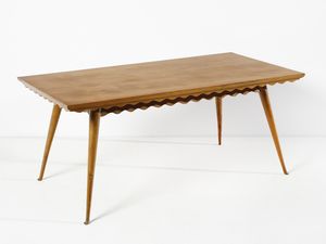 ALBERTINI GIANNI (1902 - 1978) : attribuito. Tavolo  - Asta DESIGN E ARTI DECORATIVE DEL NOVECENTO - Associazione Nazionale - Case d'Asta italiane
