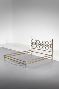 OSVALDO BORSANI (1911-1985) & ARNALDO POMODORO (n. 1926) - Letto matrimoniale