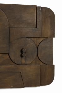 CECCARELLI NERONE (1937 - 1996) : Senza titolo Bassorilievo  - Asta DESIGN E ARTI DECORATIVE DEL NOVECENTO - Associazione Nazionale - Case d'Asta italiane