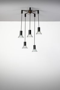 LENARDA ALESSANDRO (n. 1939) - attribuito. Grande lampada a sospensione