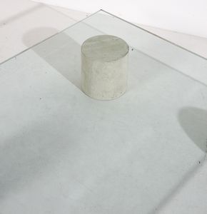 VIGNELLI LELLA (1934-2016) & MASSIMO (1931-2014) : Tavolo da salotto mod. Metafora per Casigliani, Italia  - Asta DESIGN E ARTI DECORATIVE DEL NOVECENTO - Associazione Nazionale - Case d'Asta italiane