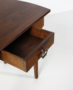 QUARTI EUGENIO (1867 - 1929) : attribuito. Tavolo da toeletta  - Asta DESIGN E ARTI DECORATIVE DEL NOVECENTO - Associazione Nazionale - Case d'Asta italiane