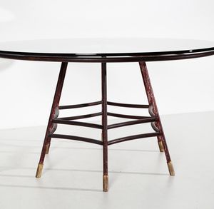MANIFATTURA ITALIANA : Tavolo  - Asta DESIGN E ARTI DECORATIVE DEL NOVECENTO - Associazione Nazionale - Case d'Asta italiane