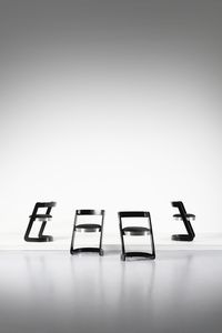 RIZZO WILLY (1928 - 2013) - Quattro sedie per Mario Sabot, Italia