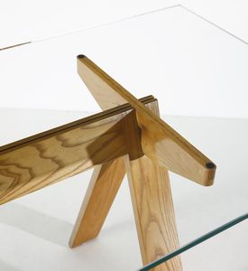 SABADIN GIGI (n. 1930) : Tavolo mod. Martino per Emme Italia  - Asta DESIGN E ARTI DECORATIVE DEL NOVECENTO - Associazione Nazionale - Case d'Asta italiane