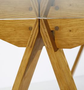 SABADIN GIGI (n. 1930) : Tavolo mod. Martino per Emme Italia  - Asta DESIGN E ARTI DECORATIVE DEL NOVECENTO - Associazione Nazionale - Case d'Asta italiane