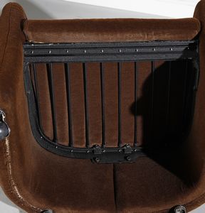 GERLI EUGENIO (1923 - 2013) : Cinque poltroncine su rotelle mod. PS142 per Tecno, Varedo  - Asta DESIGN E ARTI DECORATIVE DEL NOVECENTO - Associazione Nazionale - Case d'Asta italiane