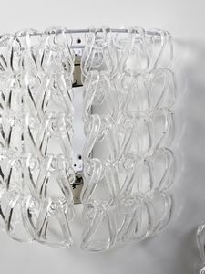 MANGIAROTTI ANGELO (1921 - 2012) : Coppia di lampade da parete della serie Giogali per Vistosi, Treviso  - Asta DESIGN E ARTI DECORATIVE DEL NOVECENTO - Associazione Nazionale - Case d'Asta italiane