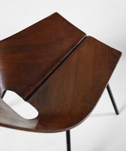 SOCIETA' COMPENSATI CURVI : Coppia di sedie  - Asta DESIGN E ARTI DECORATIVE DEL NOVECENTO - Associazione Nazionale - Case d'Asta italiane