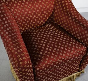 PONTI GIO (1891 - 1979) : attribuito. Coppia di poltrone per Casa & Giardino, Milano  - Asta DESIGN E ARTI DECORATIVE DEL NOVECENTO - Associazione Nazionale - Case d'Asta italiane