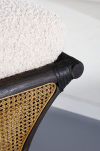 VIVAI DEL SUD : attribuito. Coppia di poltrone  - Asta DESIGN E ARTI DECORATIVE DEL NOVECENTO - Associazione Nazionale - Case d'Asta italiane