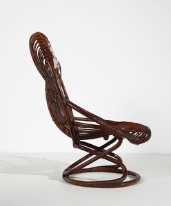 AGNOLI TITO (1931 - 2012) : Coppia di poltrone  - Asta DESIGN E ARTI DECORATIVE DEL NOVECENTO - Associazione Nazionale - Case d'Asta italiane