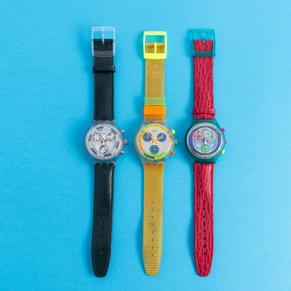 Tre orologi Swatch  - Asta I Swatch very much - Associazione Nazionale - Case d'Asta italiane