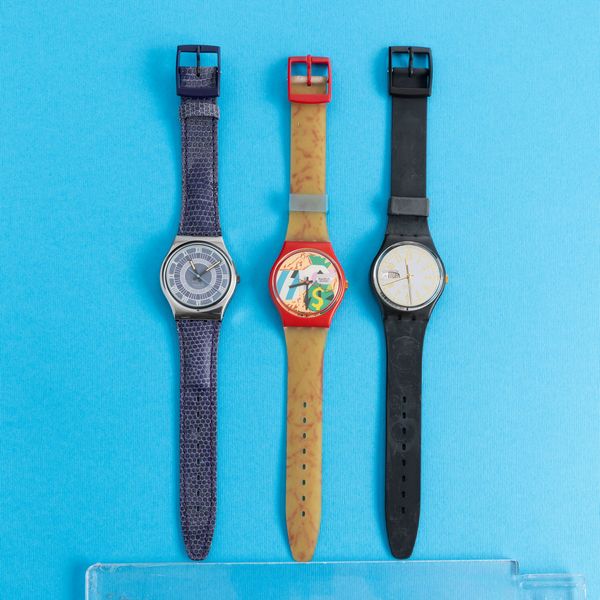 Tre orologi Swatch  - Asta I Swatch very much - Associazione Nazionale - Case d'Asta italiane