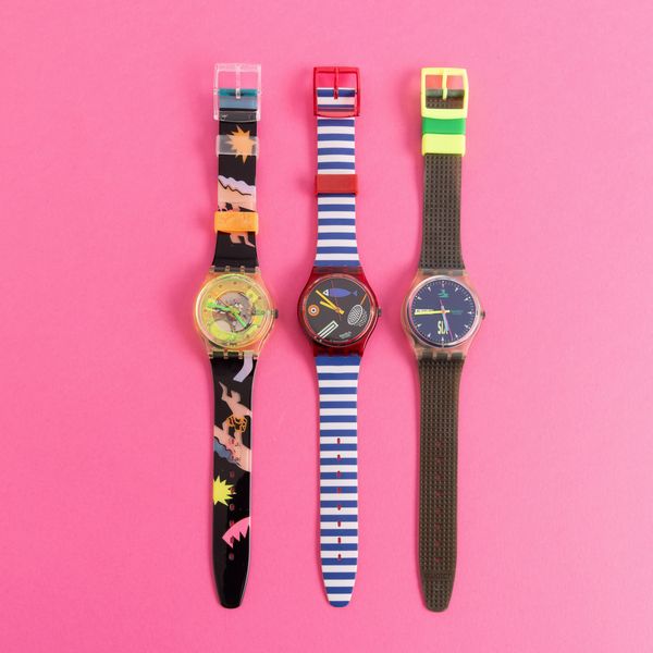 Tre orologi Swatch  - Asta I Swatch very much - Associazione Nazionale - Case d'Asta italiane