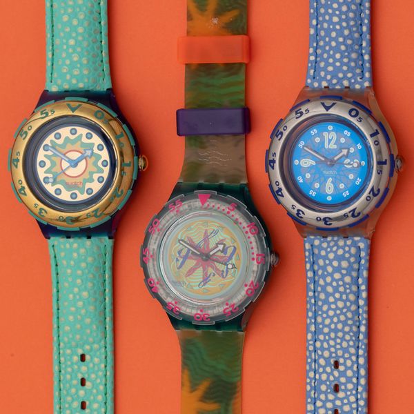 Lotto di 3 swatch Scuba 200: <BR>SDN109 1994<BR>SDK113 1994 <BR>SDN108 1994  - Asta I Swatch very much - Associazione Nazionale - Case d'Asta italiane