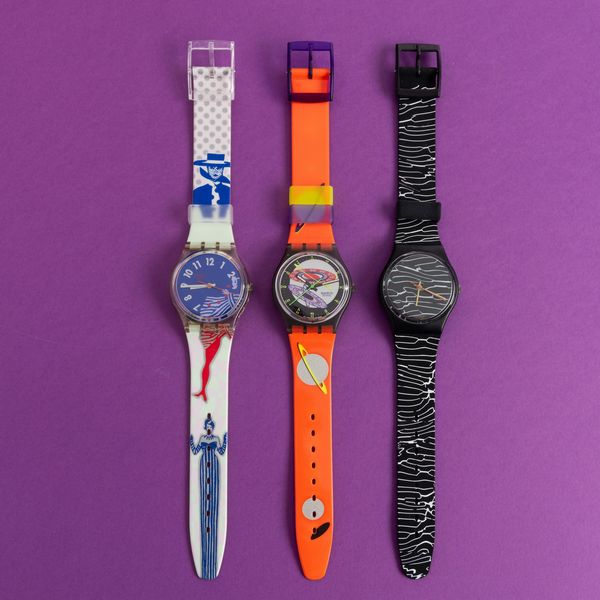 Tre orologi Swatch  - Asta I Swatch very much - Associazione Nazionale - Case d'Asta italiane
