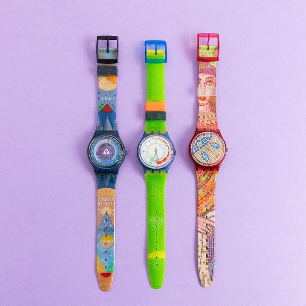 Tre orologi Swatch  - Asta I Swatch very much - Associazione Nazionale - Case d'Asta italiane