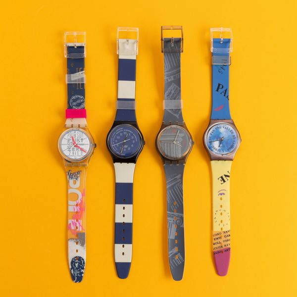 Quattro orologi Swatch  - Asta I Swatch very much - Associazione Nazionale - Case d'Asta italiane