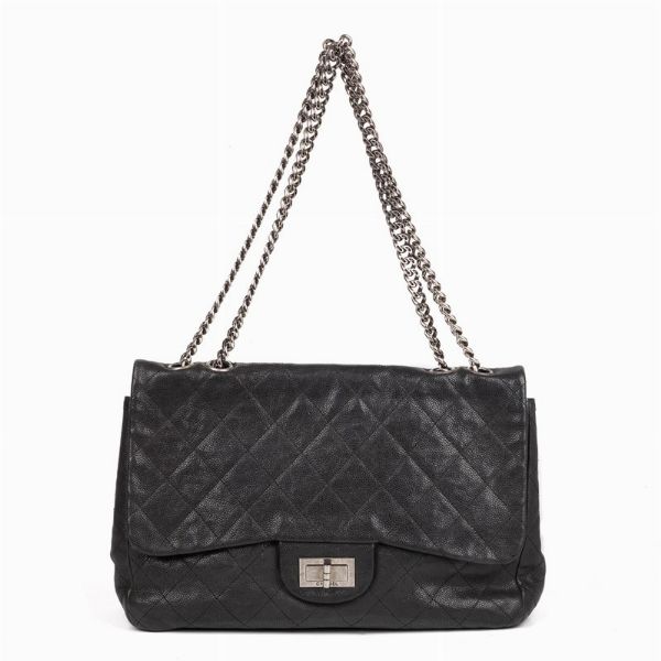 CHANEL TRACOLLA MADEMOISELLE REISSUE 2.55��������������������������������������������  - Asta VINTAGE: BORSE E ACCESSORI DI HERMES, LOUIS VUITTON E ALTRE GRANDI MAISON - Associazione Nazionale - Case d'Asta italiane