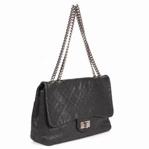 CHANEL TRACOLLA MADEMOISELLE REISSUE 2.55��������������������������������������������  - Asta VINTAGE: BORSE E ACCESSORI DI HERMES, LOUIS VUITTON E ALTRE GRANDI MAISON - Associazione Nazionale - Case d'Asta italiane