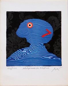 ENRICO BAJ - Senza titolo