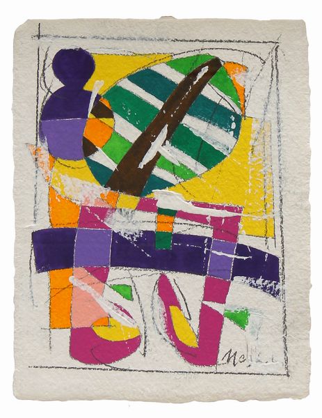 Ugo Nespolo : Senza titolo  - Asta Asta a Tempo | Solo Online - Associazione Nazionale - Case d'Asta italiane