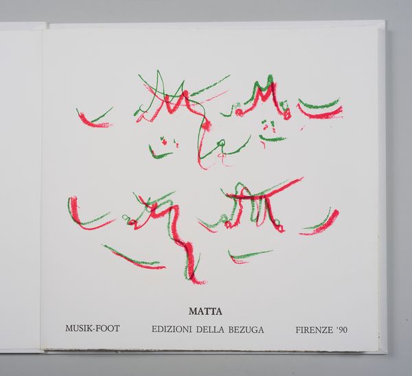 MATTA ROBERTO SEBASTIAN ANTONIO (1911 - 2002) : Dal volume Musik foot.  - Asta Asta 431 | GRAFICA MODERNA, FOTOGRAFIA E MULTIPLI D'AUTORE Online - Associazione Nazionale - Case d'Asta italiane