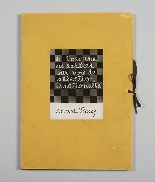 MAN RAY  (1890 - 1976) : De l'origine des especes par voie de selection irrationelle.  - Asta Asta 431 | GRAFICA MODERNA, FOTOGRAFIA E MULTIPLI D'AUTORE Online - Associazione Nazionale - Case d'Asta italiane