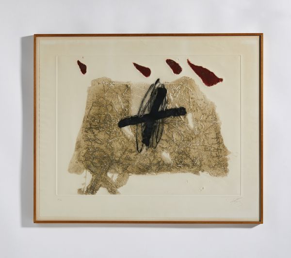 TAPIES ANTONI (1923 - 2012) : Senza titolo VI.  - Asta Asta 431 | GRAFICA MODERNA, FOTOGRAFIA E MULTIPLI D'AUTORE Online - Associazione Nazionale - Case d'Asta italiane