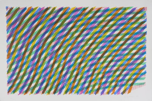 DORAZIO PIERO (1927 - 2005) : Composizione.  - Asta Asta 431 | GRAFICA MODERNA, FOTOGRAFIA E MULTIPLI D'AUTORE Online - Associazione Nazionale - Case d'Asta italiane