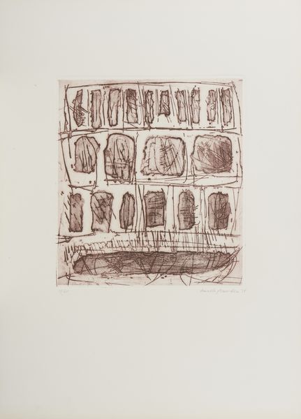 POMODORO ARNALDO (n. 1926) : Tavola dei segni.  - Asta Asta 431 | GRAFICA MODERNA, FOTOGRAFIA E MULTIPLI D'AUTORE Online - Associazione Nazionale - Case d'Asta italiane