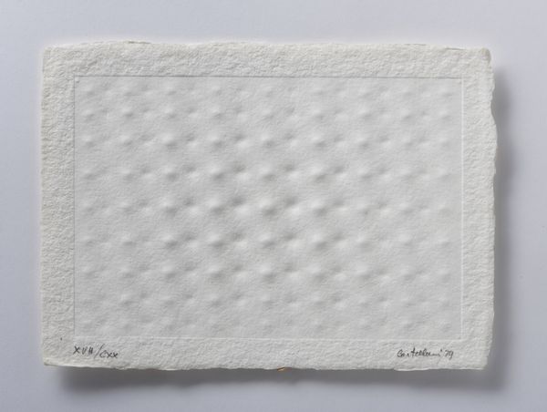 CASTELLANI ENRICO (1930 - 2017) : Superficie.  - Asta Asta 431 | GRAFICA MODERNA, FOTOGRAFIA E MULTIPLI D'AUTORE Online - Associazione Nazionale - Case d'Asta italiane