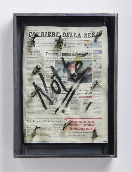 KOUNELLIS JANNIS (n. 1936) : Untitled.  - Asta Asta 431 | GRAFICA MODERNA, FOTOGRAFIA E MULTIPLI D'AUTORE Online - Associazione Nazionale - Case d'Asta italiane