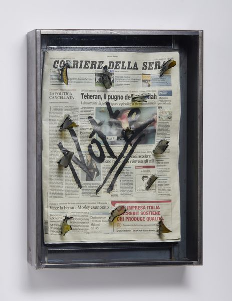 KOUNELLIS JANNIS (n. 1936) : Untitled.  - Asta Asta 431 | GRAFICA MODERNA, FOTOGRAFIA E MULTIPLI D'AUTORE Online - Associazione Nazionale - Case d'Asta italiane