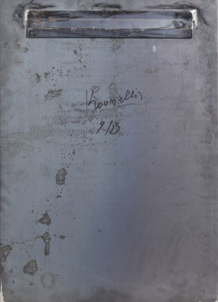 KOUNELLIS JANNIS (n. 1936) : Untitled.  - Asta Asta 431 | GRAFICA MODERNA, FOTOGRAFIA E MULTIPLI D'AUTORE Online - Associazione Nazionale - Case d'Asta italiane
